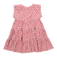 Peachy Dress, Pink Tiny Roses