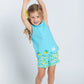 Scallop Lemon Top w/Shorts