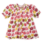 Stevie Dress, Pink Delicious Apples