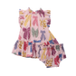 Baby Harper Dress Set, Patterned Bows