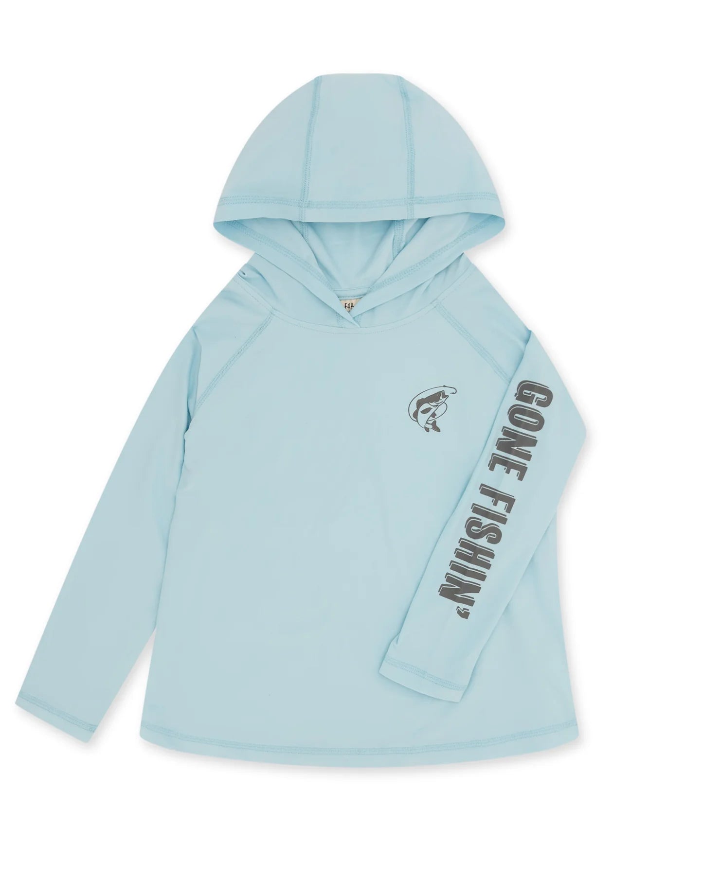 Reel Deal Tech Hoody, Crystal Blue