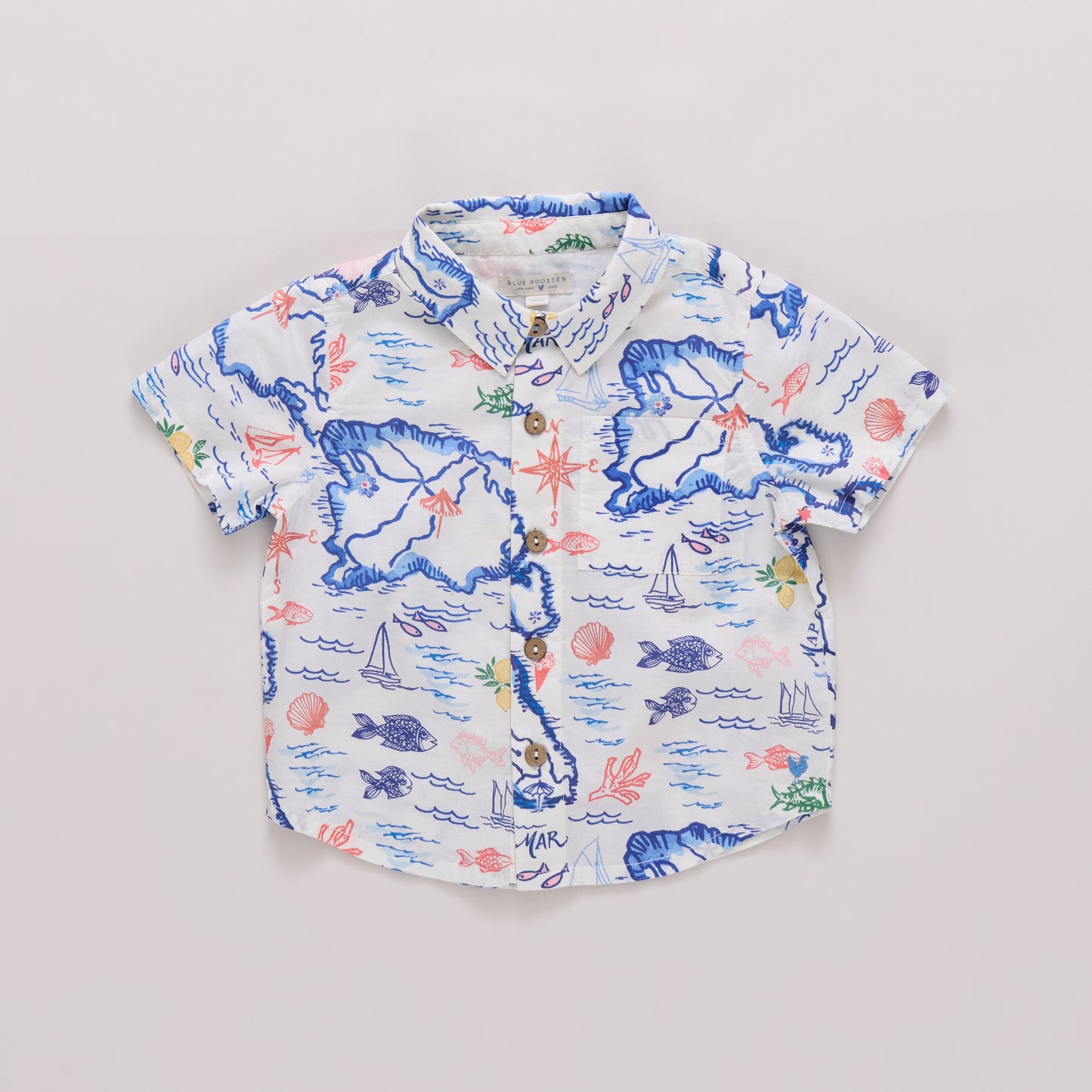 Jack Shirt, Island Map