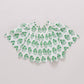 Misha Scallop 2-Piece Set, Green Strawflower