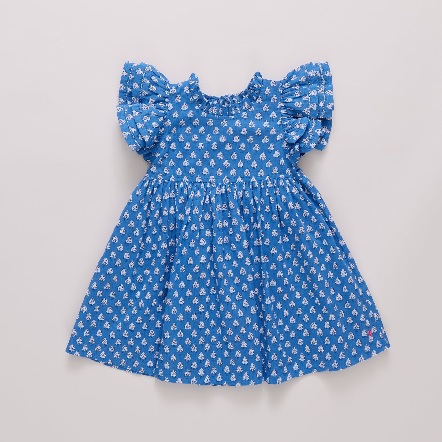 Jennifer Dress, Blue Tear Drop