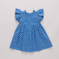 Jennifer Dress, Blue Tear Drop
