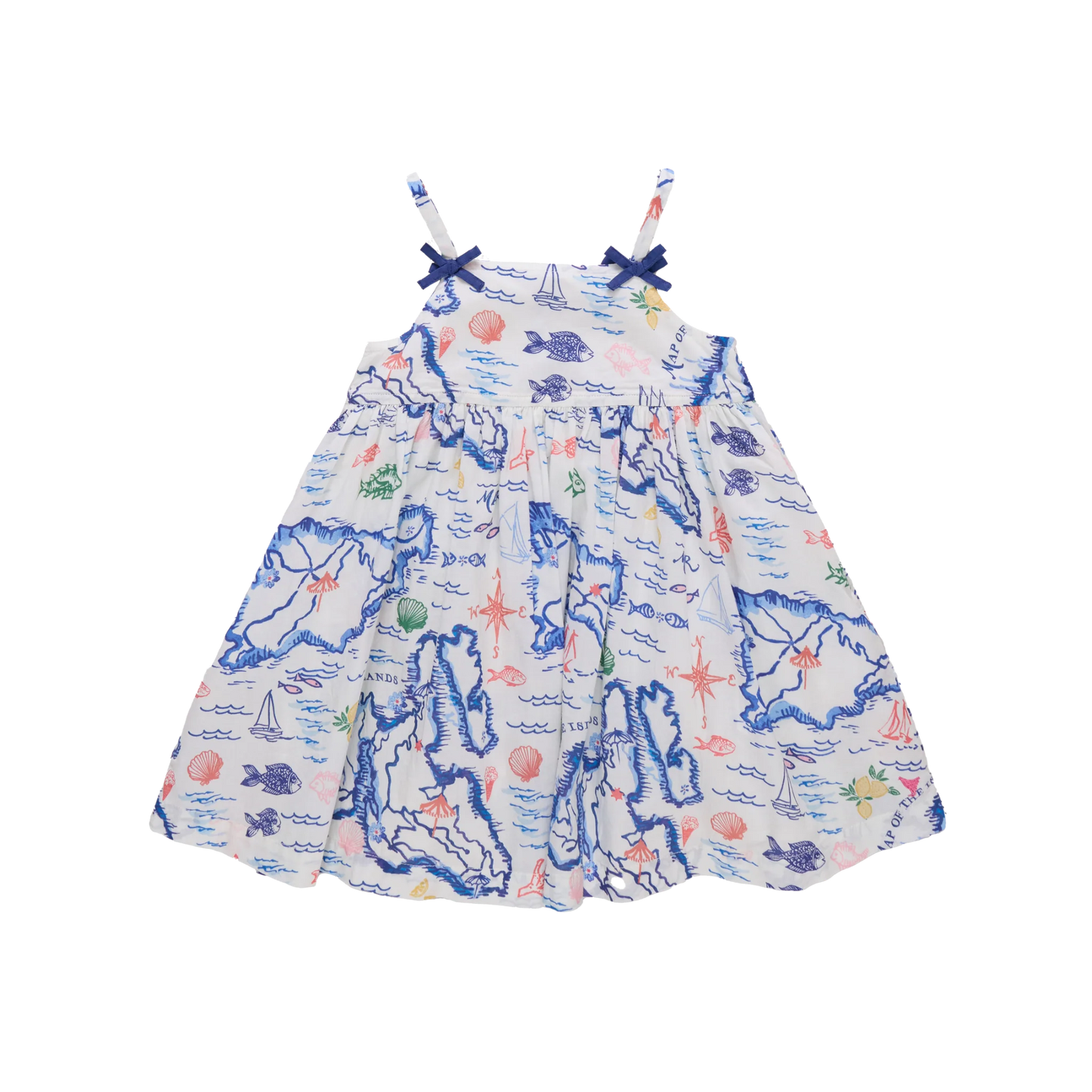 Tia Dress, Island Map