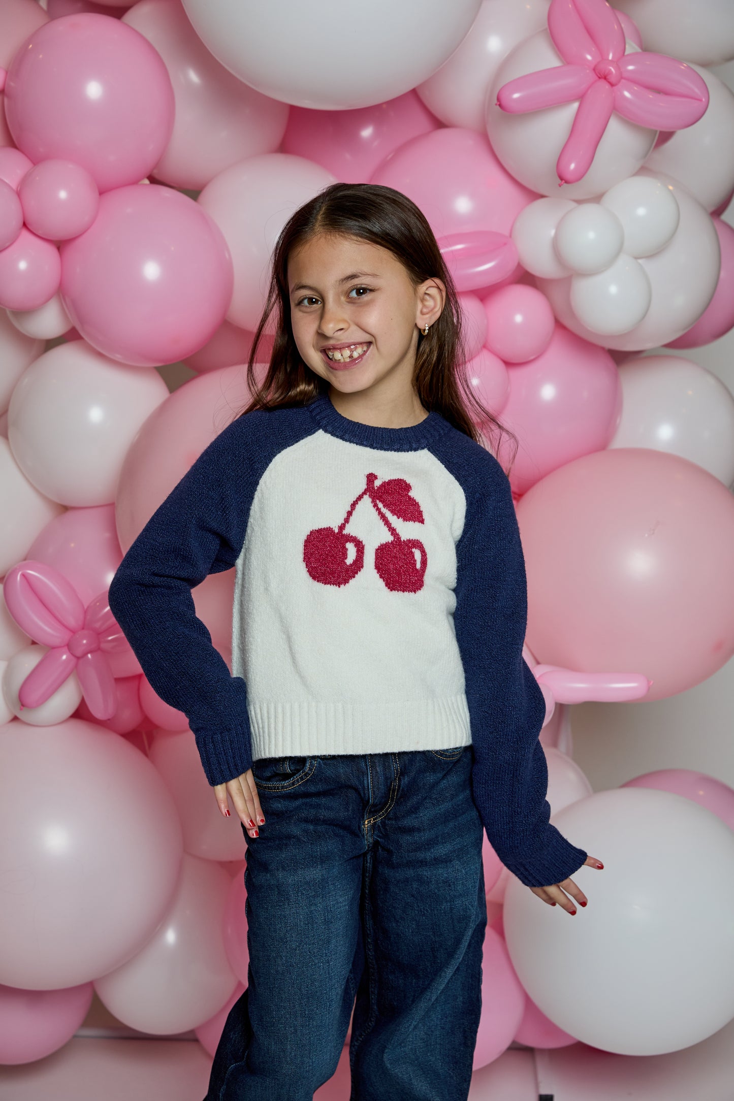 L/S Top, Cherries