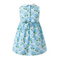 Hydrangea Peter Pan Collar Dress