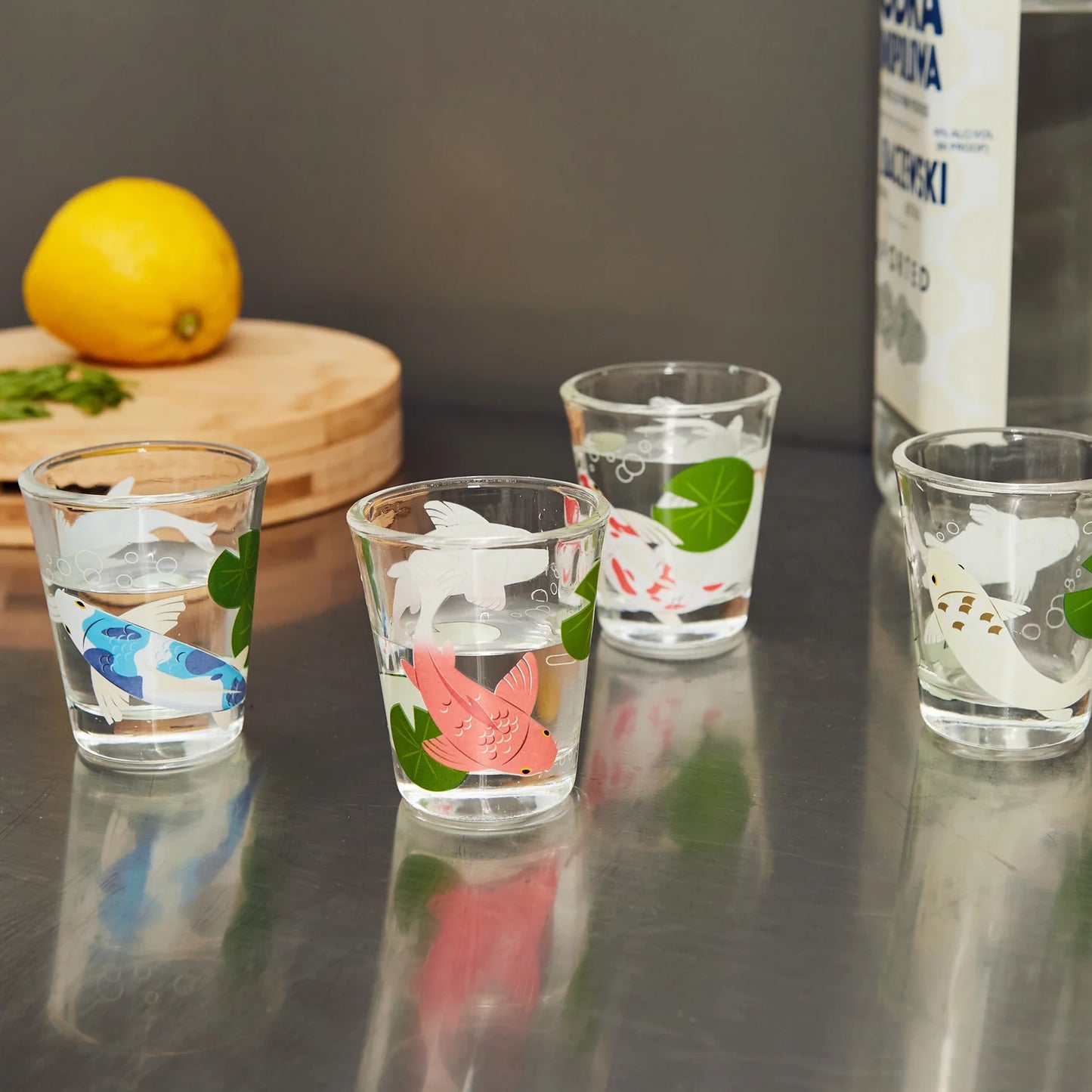 Koi Morph Shot Glass