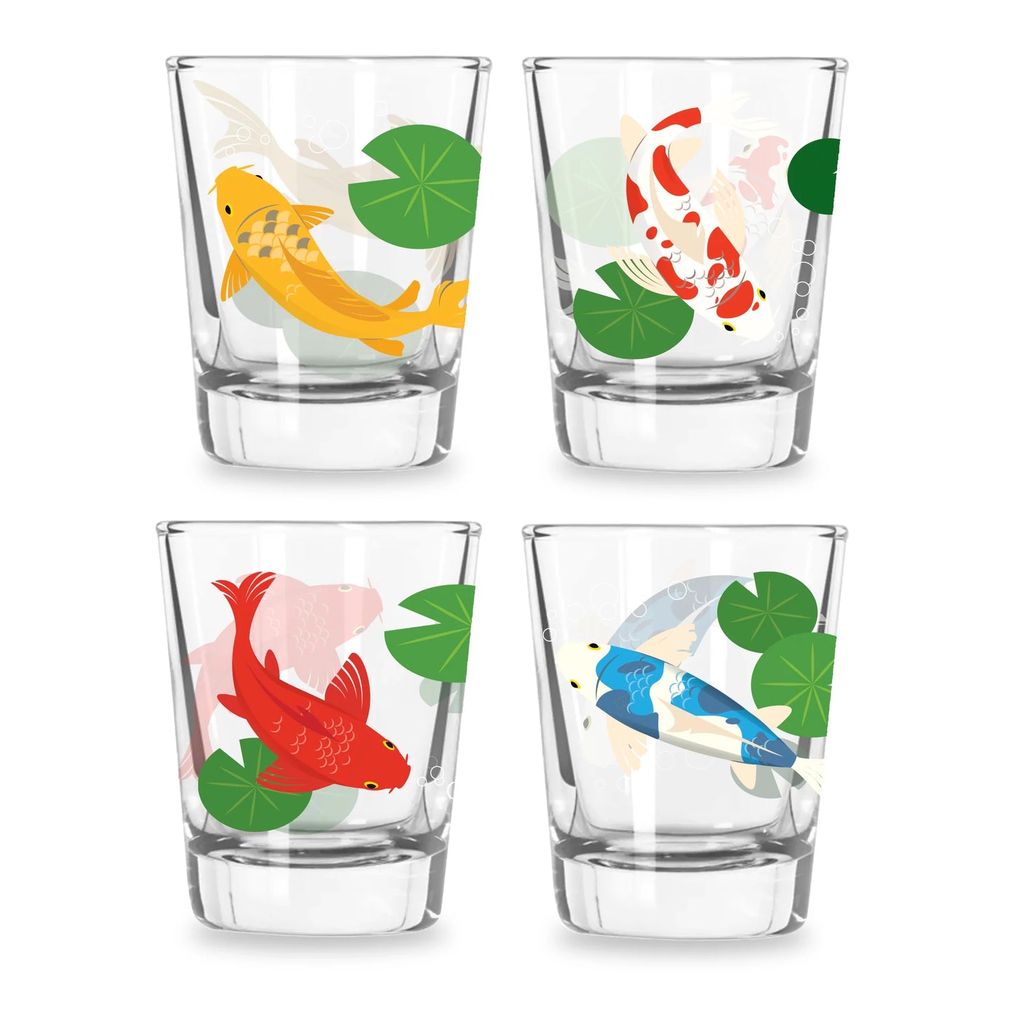Koi Morph Shot Glass
