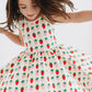Sleeveless Twirl Dress, Strawberry Blush