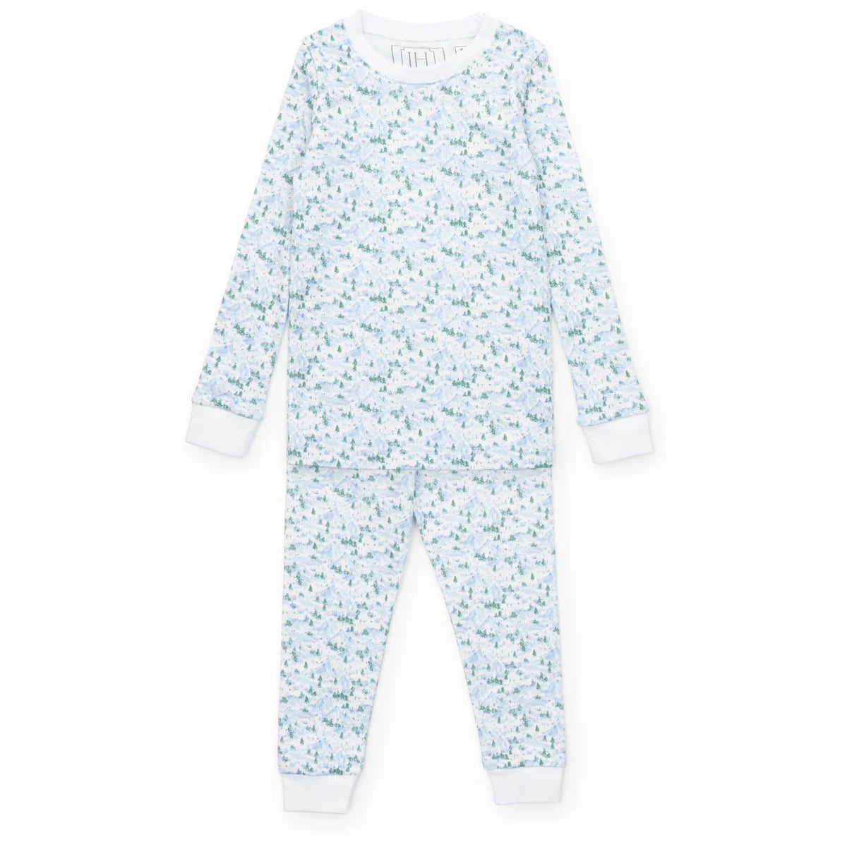 Grayson Pajama Set, Snow Capped Mountains