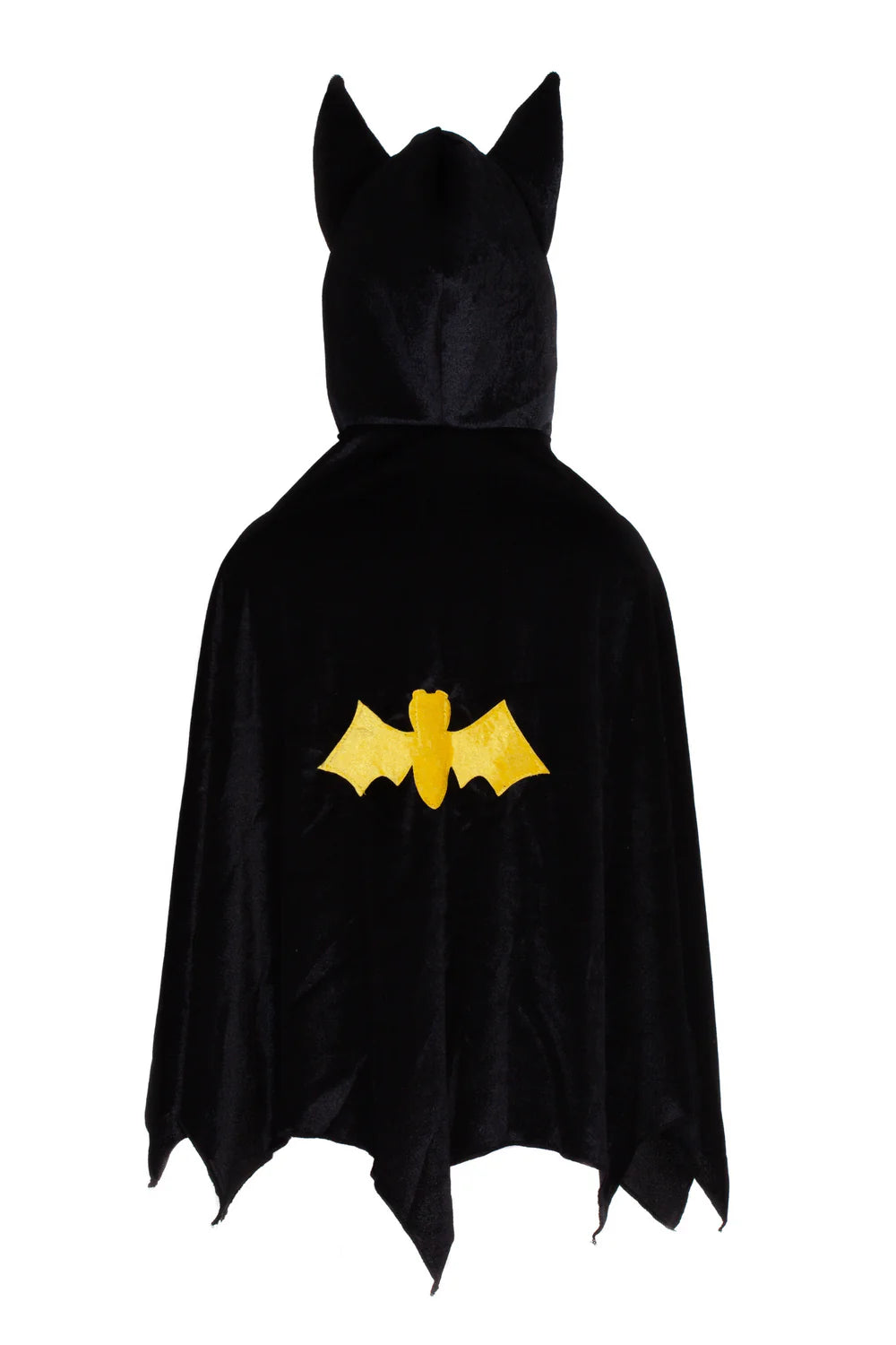 Hooded Bat Cape, Black