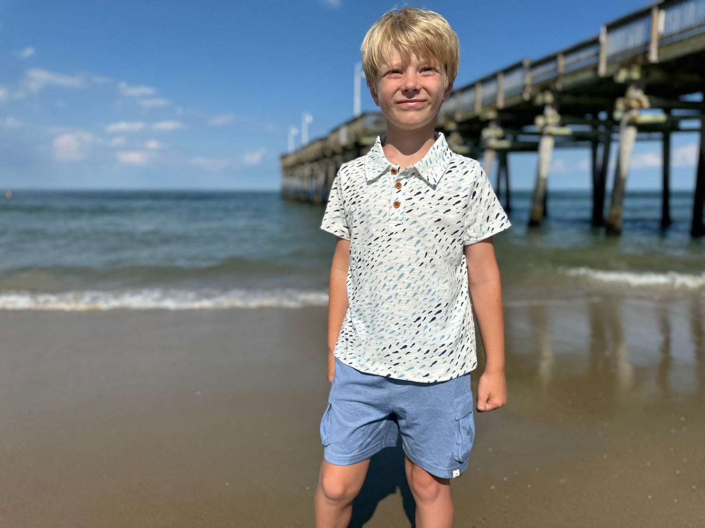 Starboard Polo, Blue Fish