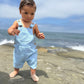 Bowline Woven Overalls, Pale Chambray