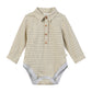 Woven Onesie and Shirt, Cream Country Plaid