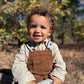 Woven Onesie and Shirt, Cream Country Plaid