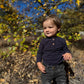 AYNOR Henley Onesie, Navy