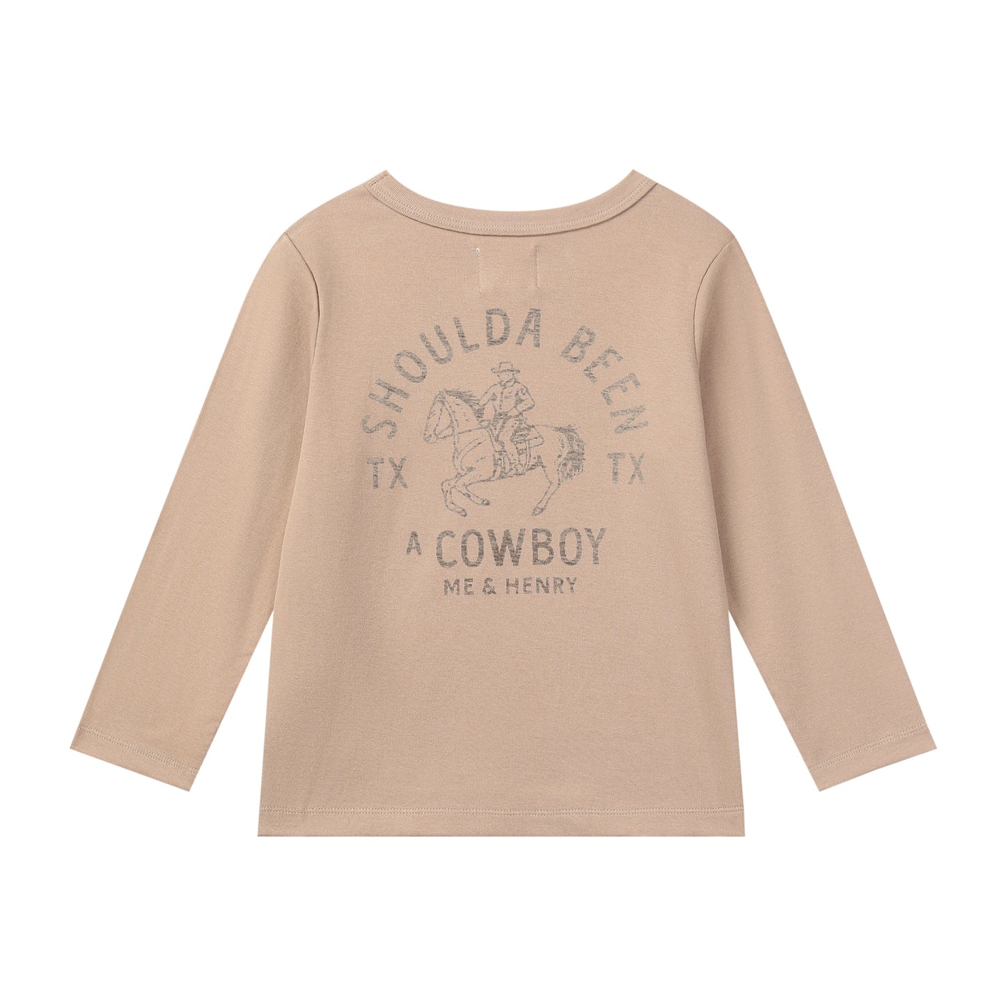 CHEROKEE Printed Tee, Shoulda Been a Cowboy