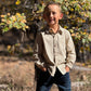 Woven Onesie and Shirt, Cream Country Plaid