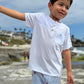 Boardwalk Pique Henley, White