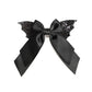 Glitter Bat Halloween Coquette Hair Clip
