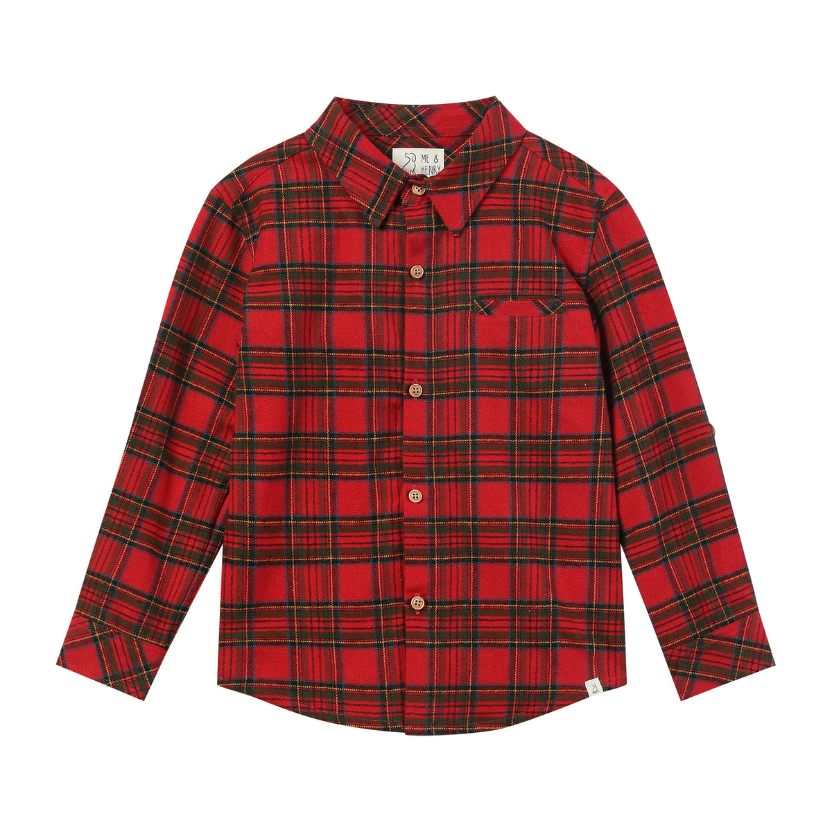 Atwood Woven Shirt, Festive Red Plaid
