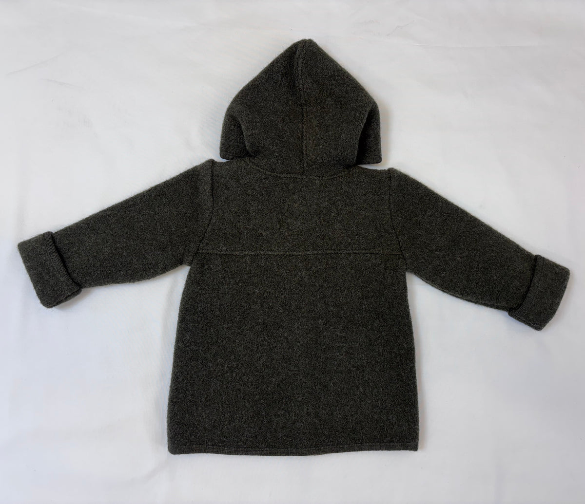 Loden Wool Coat w/Rope Toggles