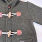 Loden Wool Coat w/Rope Toggles