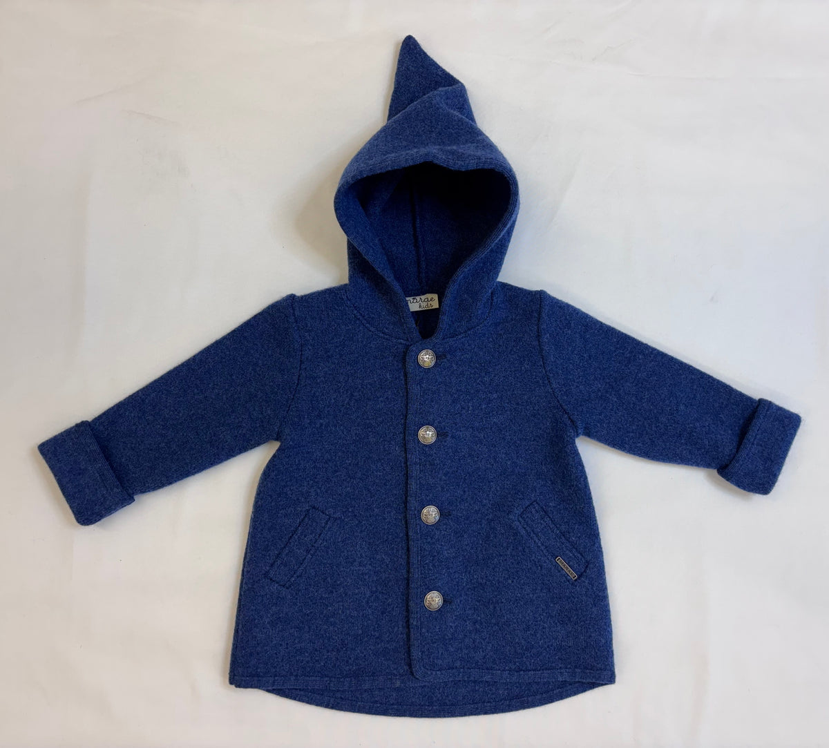 Hooded Coat, Denim