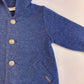 Hooded Coat, Denim