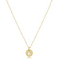 16" Necklace Gold - Respect Small Gold Disc