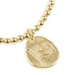 Classic Gold 3mm Bracelet - Inspire America Gold Disc