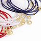 Hope Classic Bracelet - Navy - Star Small Gold Disc