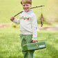 Intarsia Sweater, Brook Trout