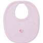 Bib w/Hand Emb, Prem. OE Rose, Pink