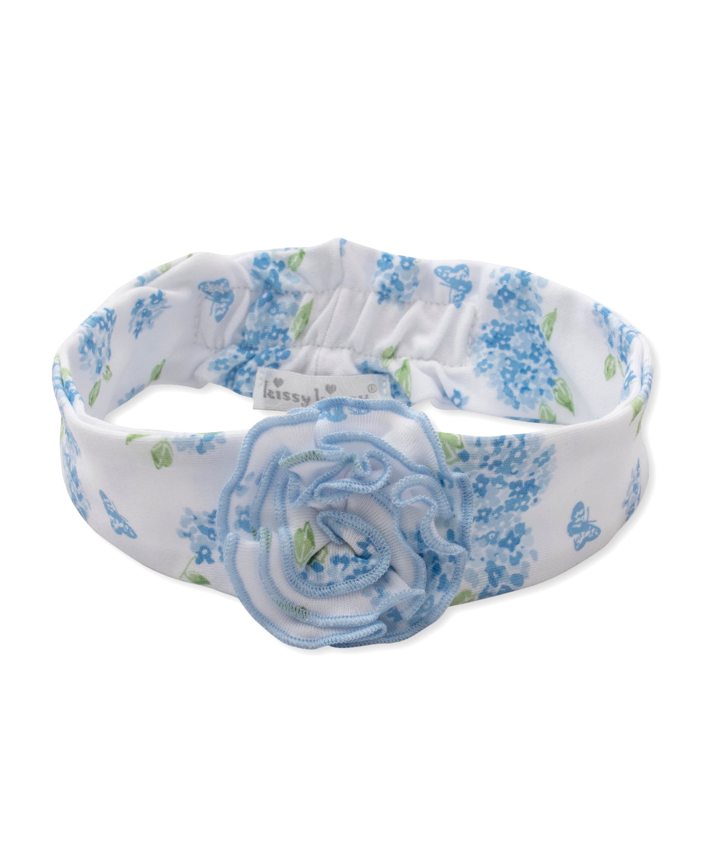 Headband, Heavenly Hydrangeas, Blue