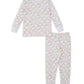 L/S Pajama Set, Garden Trellis