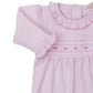 Footie w/Hand Smock, CLB Fall, Pink