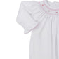 Gown w/Hand Smock, CLB Fall Bishop, White/Pink