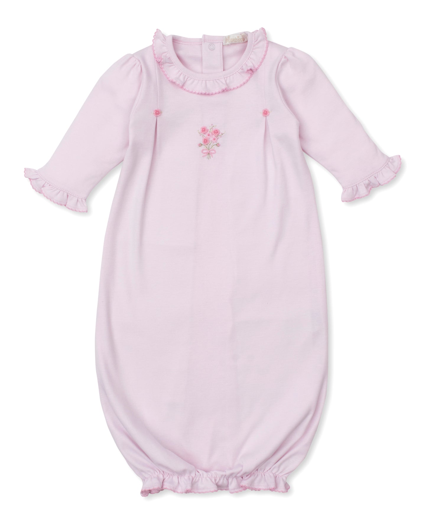 Gown w/Hand Emb., Prem. OE Rose, Pink