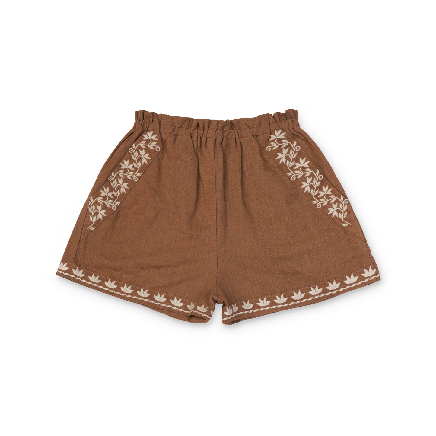 Paperbag Shorts in Ginger Snap