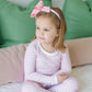 Ava Pajama Set, Pretty Pink Bows