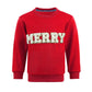 Merry Pearl Sweatshirt, Red
