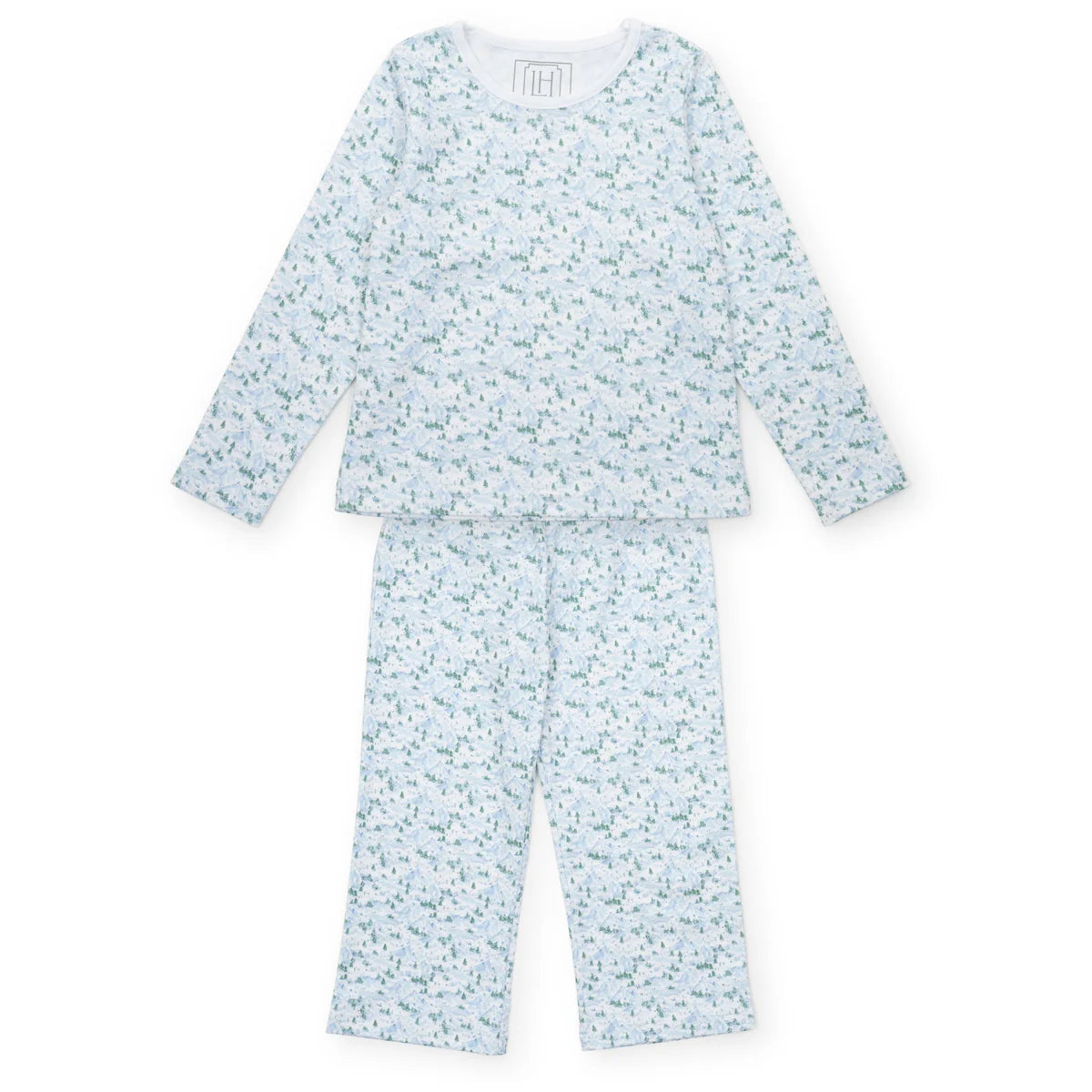 Millie Pant Set, Snow Capped Mountains