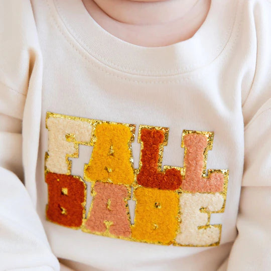 Fall Babe Patch L/S Romper