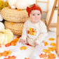 Fall Babe Patch L/S Romper