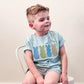 Peeps Emb. Patch Easter S/S Shirt, Cool Blue