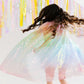 Rainbow Sequin Cape