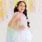 Rainbow Sequin Cape